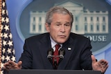 President George W Bush says the US can and must win in Iraq.