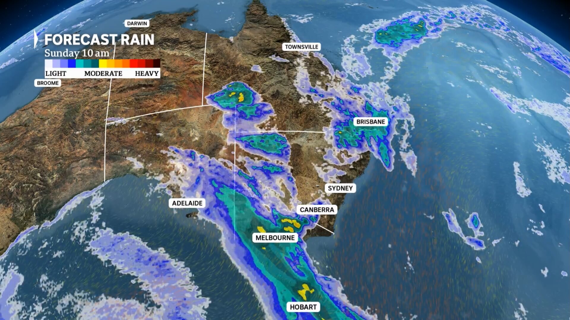 Rain Forecast - ABC News