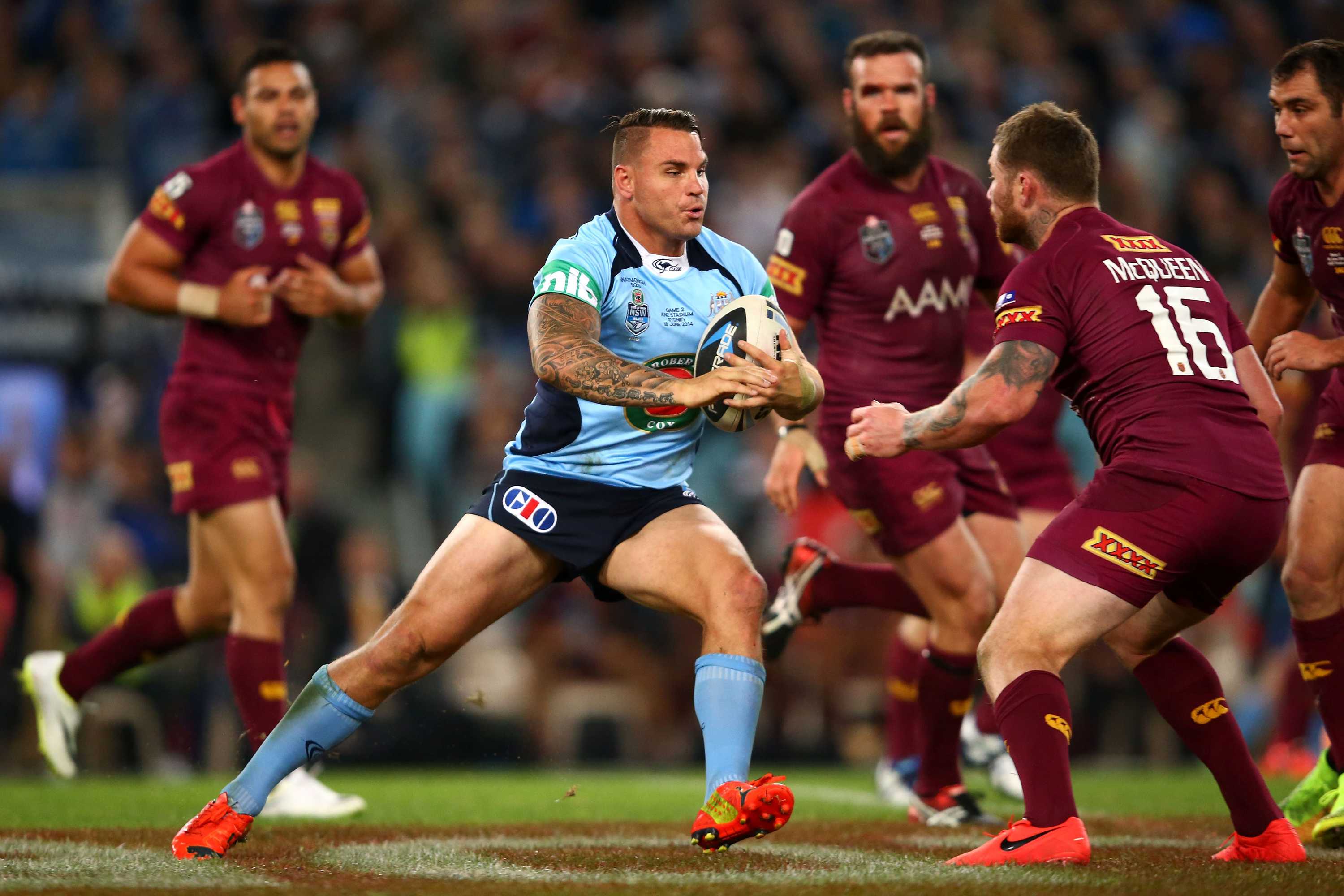 State Of Origin Anthony Watmough To Miss Game Three Through Suspension Abc News