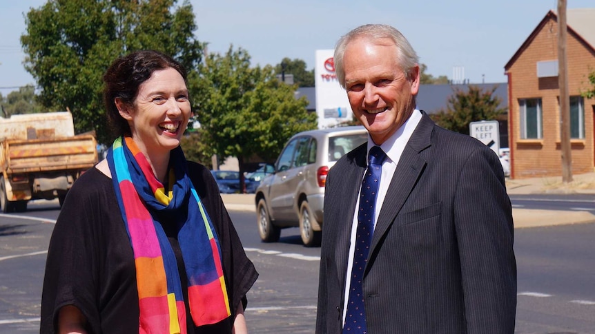 Kent Boyd and Anna Wyllie at Parkes