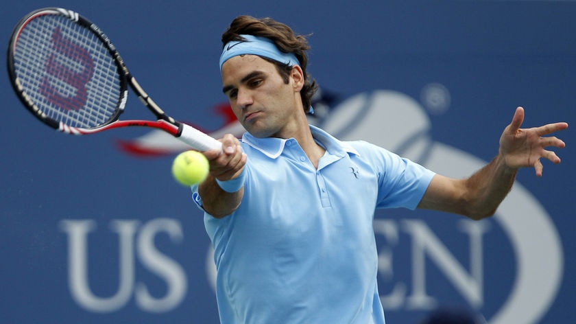 Fed rolls on at Flushing Meadows