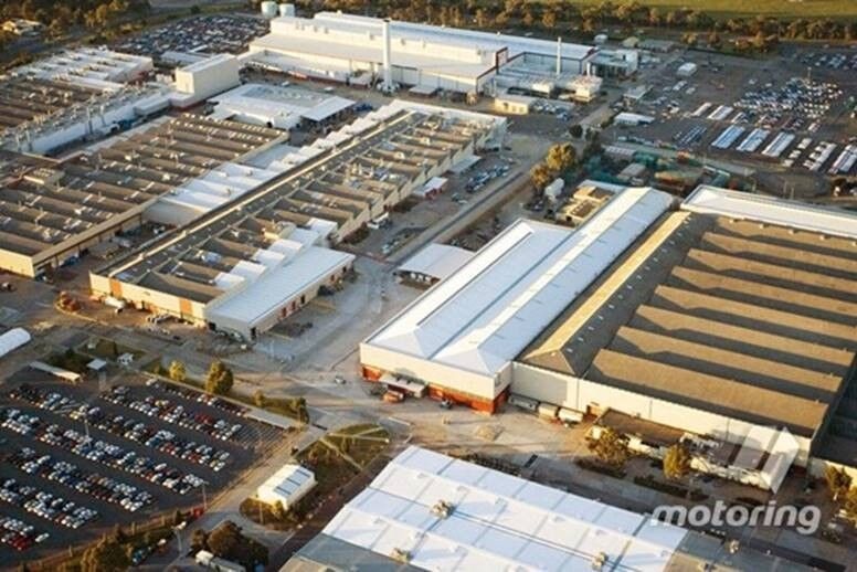 Aerial image of the former Holden premises in northern Adelaide.