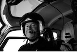 Chopper pilot David Wood