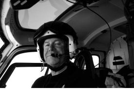 Chopper pilot David Wood