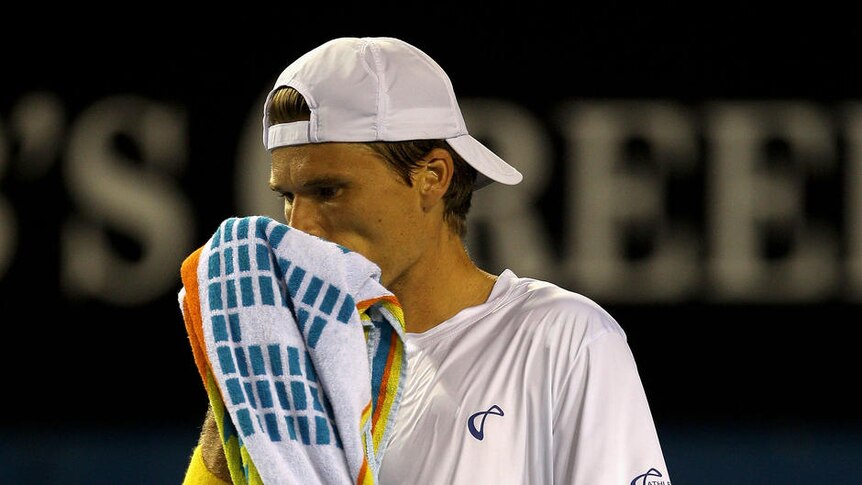 Peter Luczak also suffered a first round exit at the hands of Ivan Ljubicic, losing in straight sets.
