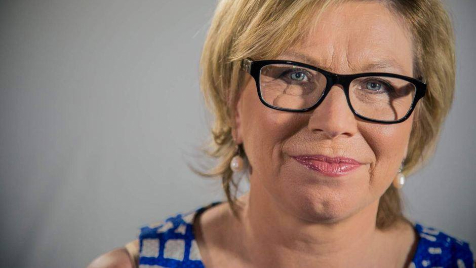 A close-up of domestic violence campaigner Rosie Batty.