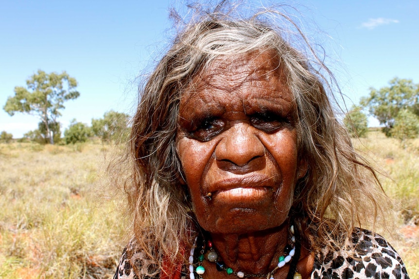 Yikari, the oldest lady in Kiwirrkurra.