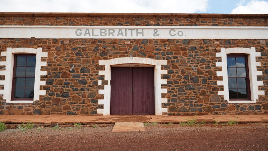 The historic buildings of Cossack are closed heading into the tourist season.