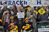 Anti-coal seam gas protesters gather in Gloucester Valley.