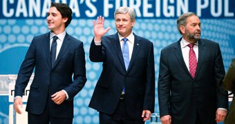 Leaders debate for Canadian election