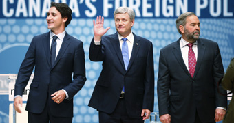 Leaders debate for Canadian election
