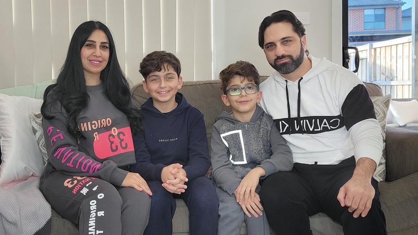 Ehab Hadi and family
