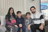 Ehab Hadi and family