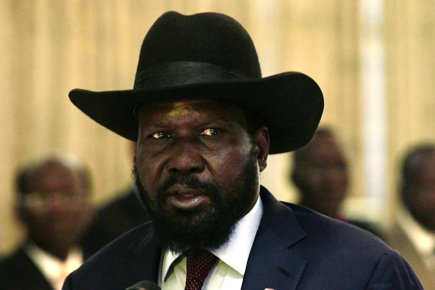 South Sudan president Salva Kiir