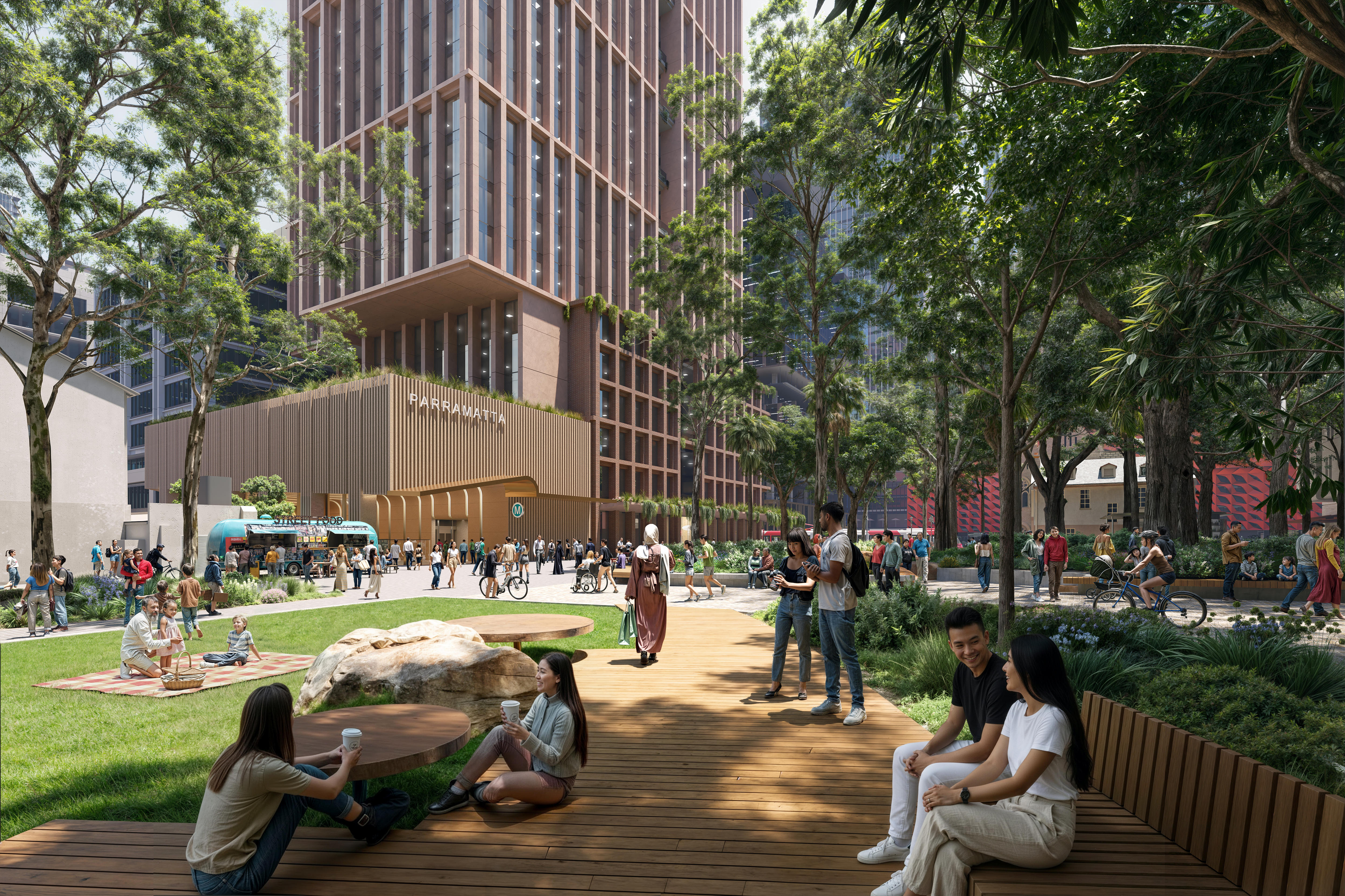 43-storey housing tower planned for $880m Parramatta Metro development