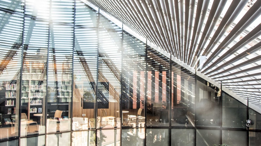 The level five attic space at the City of Perth Library