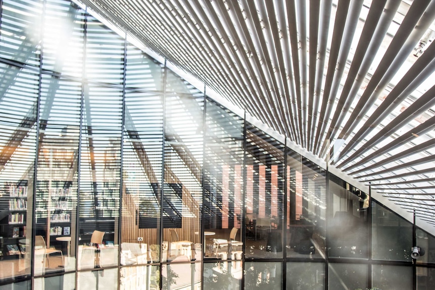 The level five attic space at the City of Perth Library