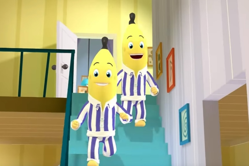 An animated version of Bananas in Pyjamas, which first aired in 2011.
