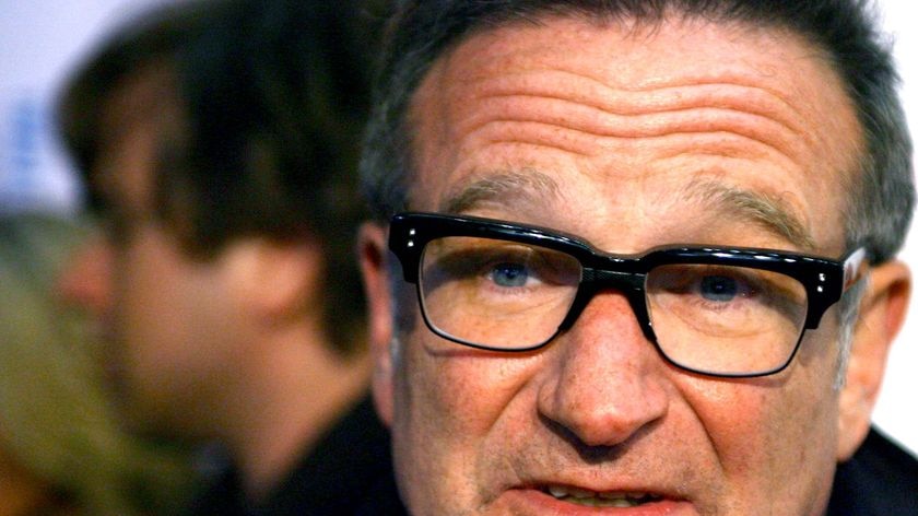 Comedian/actor Robin Williams