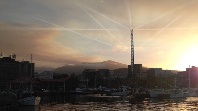 Light art tower proposed for Hobart