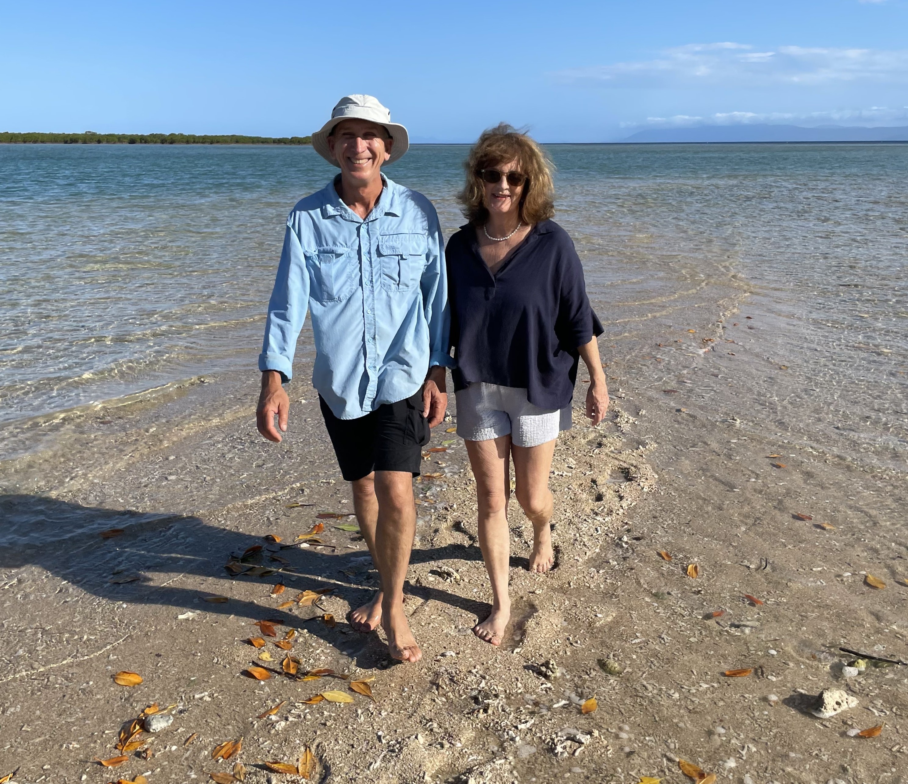 'Unfinished business' lures couple back to Queensland island paradise