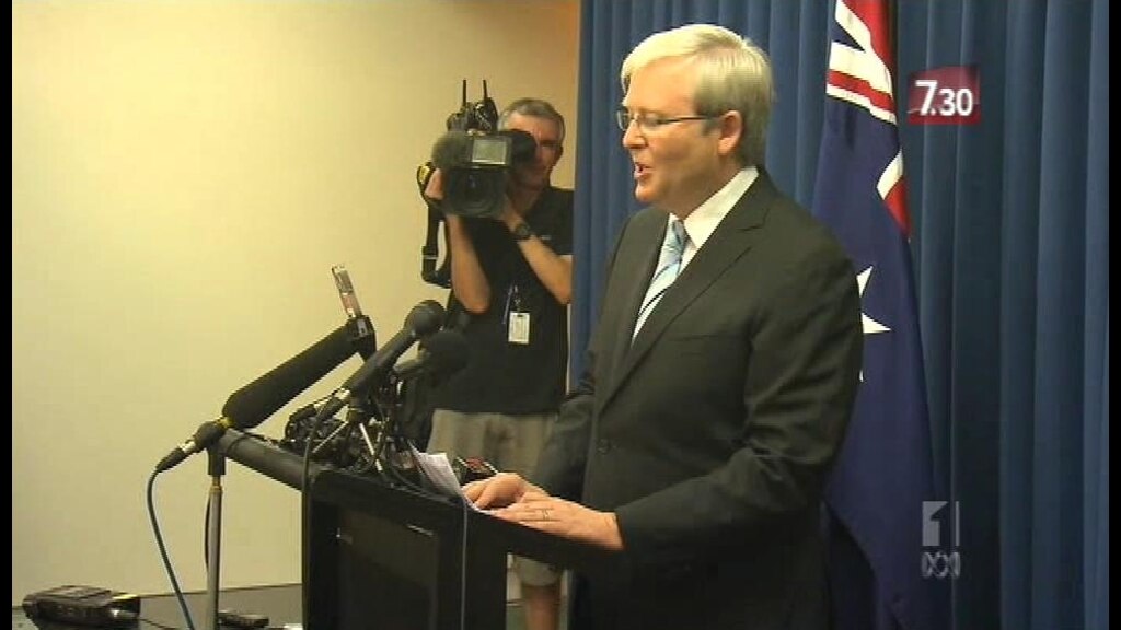 Kevin Rudd confirms challenge for ALP leadership - ABC News