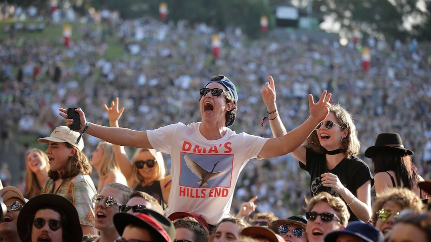 DMA crowds at Splendour in the Grass