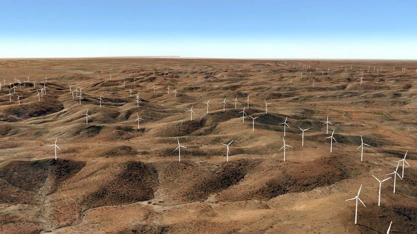 Proposed wind farm in NSW