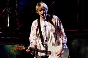 Late Nirvana frontman Kurt Cobain has appeared on the Forbes list for the first time.