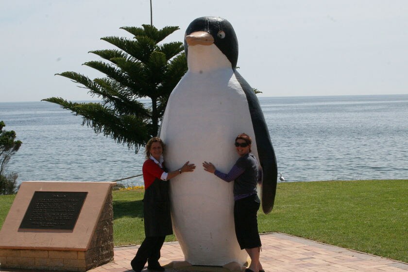 penguin statue at Penguin, Tasmania 131108