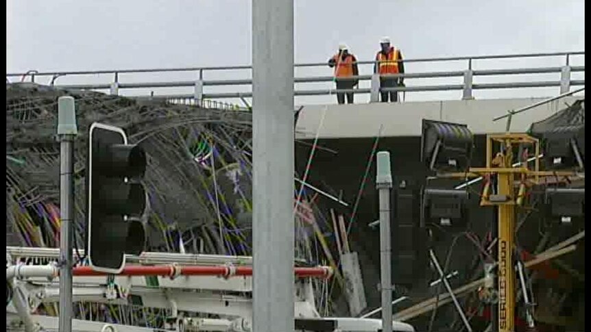 Several workers were hurt in August, when a span of the Gungahlin Drive collapsed over the Barton Highway.