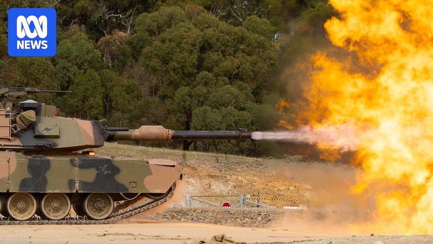 Australian tanks reach Ukraine after nine months ABC News Australian tanks reach Ukraine after nine months ABC News
