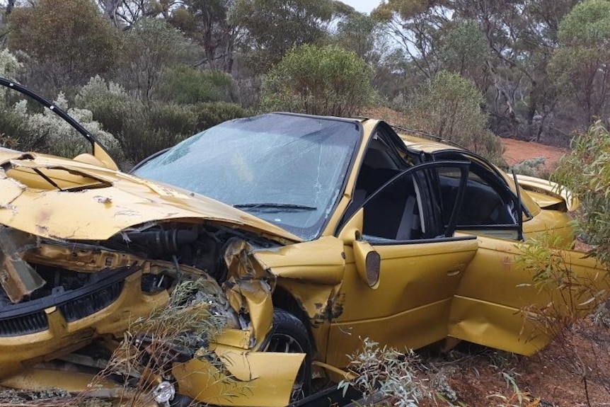 Mr Beer said he had no time to think or react when he finally saw the upturned truck.