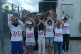 Vigil on Nauru for refugee Omid