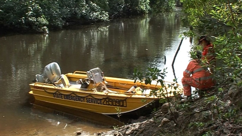 The search continues on the Endeavour River for Arthur Booker.