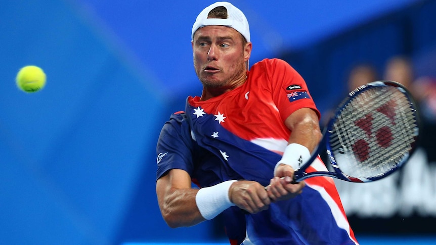 Lleyton Hewitt beats Jack Sock in Hopman Cup tie