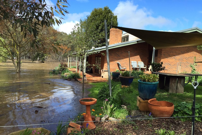 Houses being sandbagged at Carisbrook