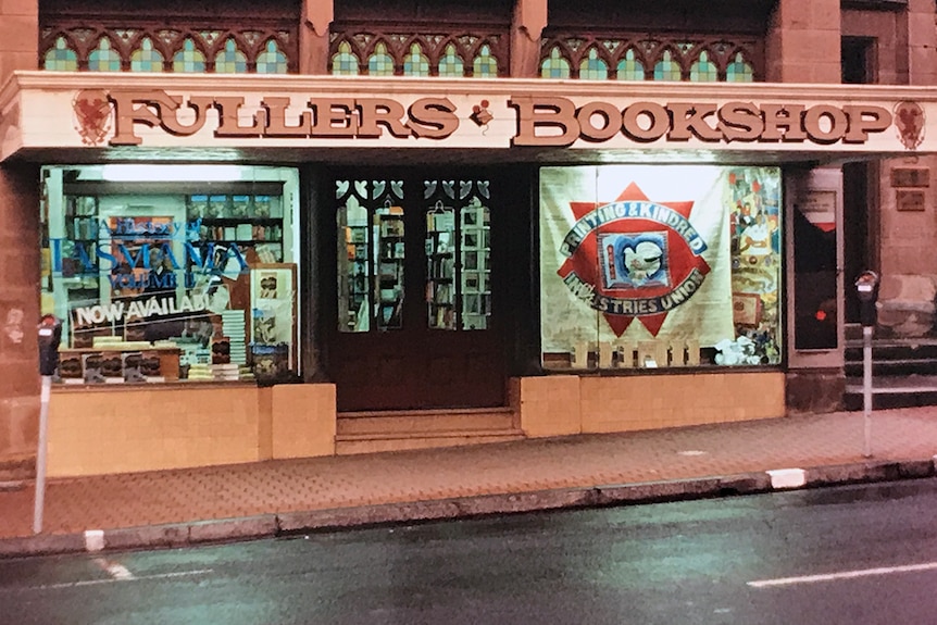 Fullers Bookshop exterior, undated image.