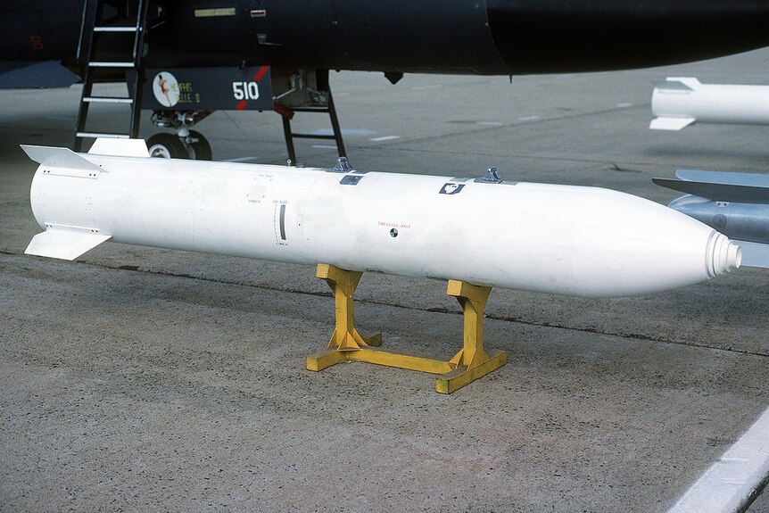 B83 nuclear bomb casing.