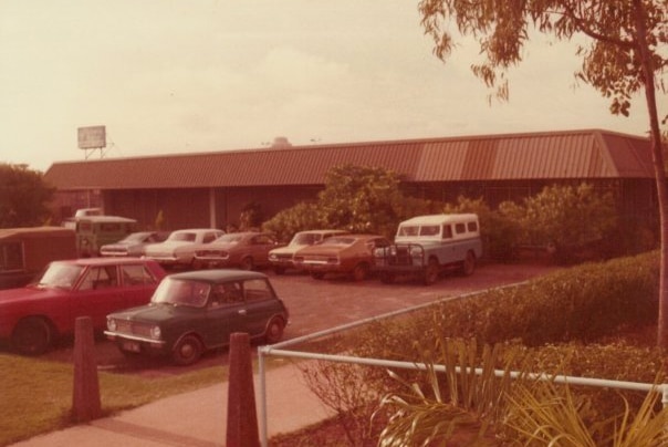 An old photo of the Arnhem Club in its heyday