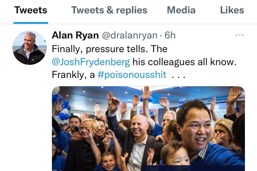 Alan Ryan third tweet