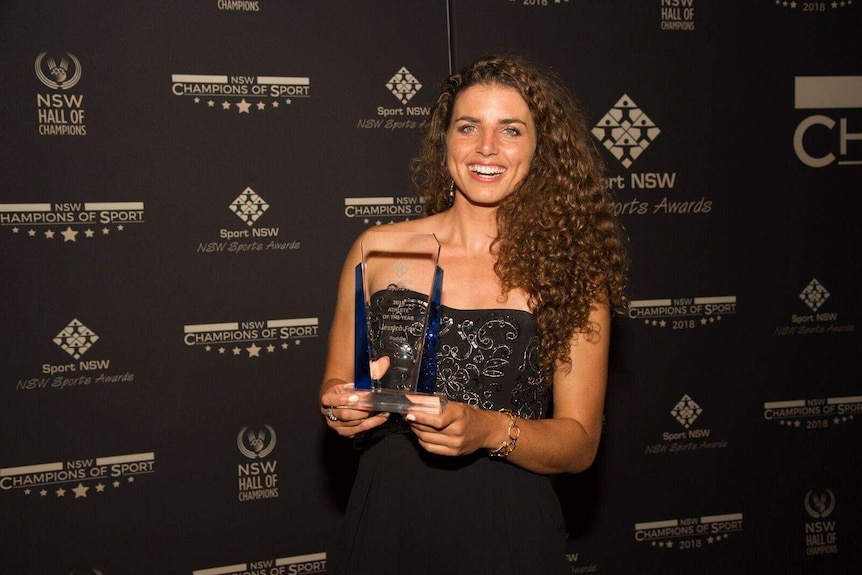 Jessica Fox at the NSW Champions of Sport Awards