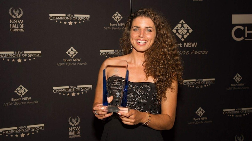 Jessica Fox at the NSW Champions of Sport Awards