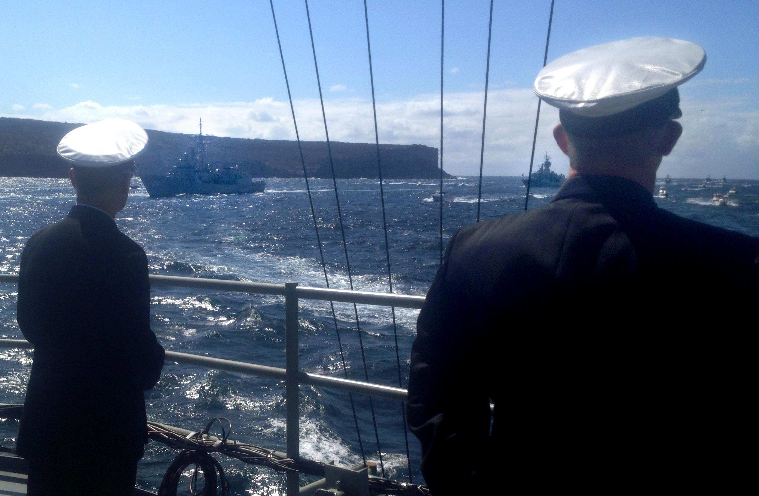 RAN celebrates centenary with sail past in Sydney Harbour - ABC listen