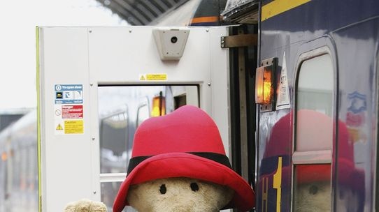 In 1958, Paddington Bear was found at London's Paddington Station by the Brown family.