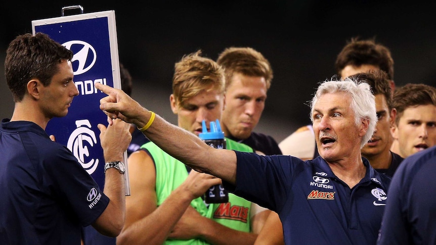 Satisfied for now ... Mick Malthouse