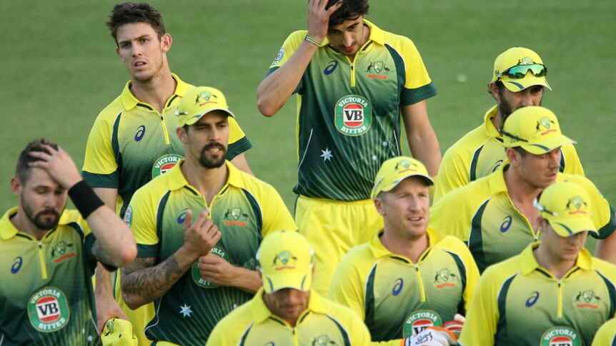 Australia leaves field after South Africa loss