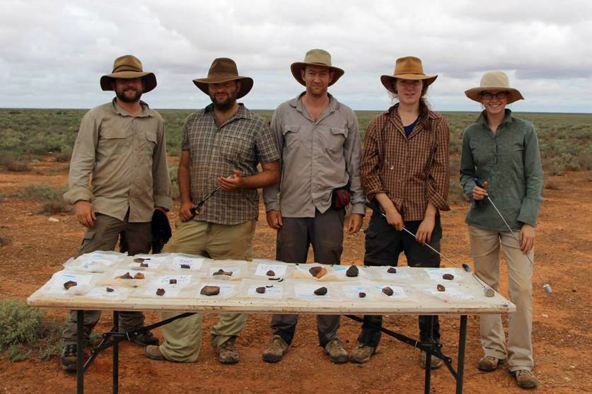 From left to right: Andrew Langendam, Alastair Tait, Andrew Tomkins, Lara Bowlt, Eleanor Mare.