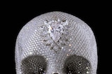 Dead valuable ... diamond-encrusted skull