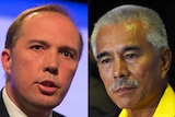Peter Dutton and Anote Tong
